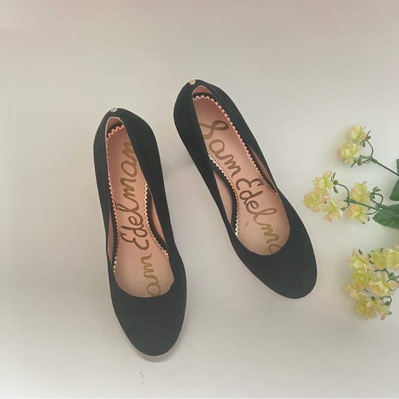 Sam Edelman Black Women's Heels Size 8 - Picture 2 of 7